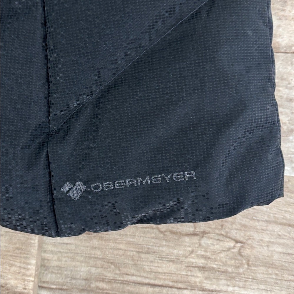 Obermeyer Women's Down Black Puffer Jacket with faux fur-trimmed Hood- NWT - Picture 8 of 8